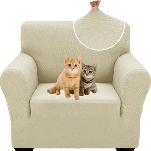 Miniatura 44 de XINEAGE Fundas elásticas nuevas para sillón 2025, 1 pieza, protector para silla de sala de estar, funda gruesa y suave con parte inferior elástica