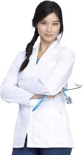 Miniatura 4 de Dickies EDS 84401 - Chaquetas de laboratorio profesionales para mujer, 28 pulgadas, 84401