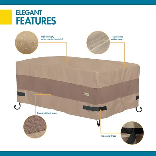 Miniatura 9 de Duck Covers Elegante cubierta rectangular impermeable para hoguera de 54 pulgadas