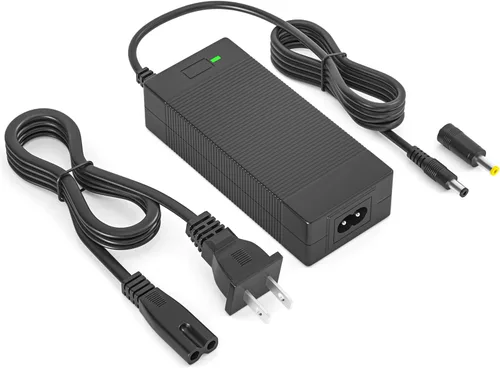 Cargador de scooter de 42V 2A compatible con Gotrax GXL V2, G2, G3, G4, Apex, Eclipse, Rival, XR Elite, Tour XP, fuente de alimentación eléctrica