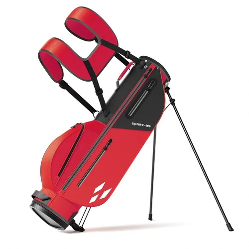 Miniatura 9 de Bolsa de Golf con Soporte Junior - Bolsa de Golf Juvenil para Edades 6-14, Bolsa de Golf con Soporte Ligera para Niños