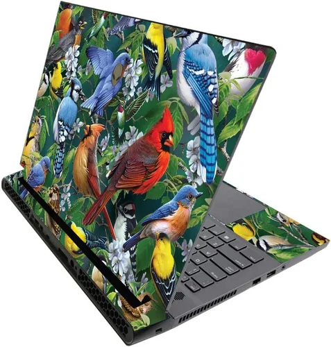 Miniatura 303 de MightySkins - Skin brillante con purpurina para Alienware M17 R3 (2020) y M17 R4 (2021) - Diversión de los años 90 Acabado duradero con purpurina
