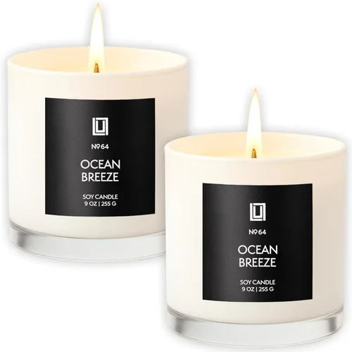 Miniatura 13 de Lulu Candles Sexy Man Vela perfumada de lujo en tarro de soja Vertida a mano en los Estados Unidos Altamente perfumada y duradera