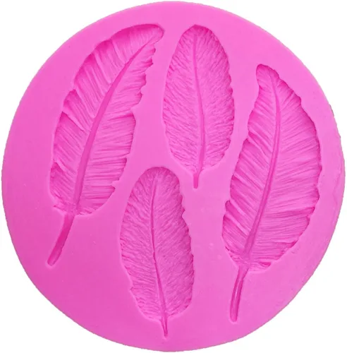 Miniatura 5 de Molde de plumas de pájaros 3D, moldes de silicona 100% de grado alimenticio, antiadherentes, decoración de tartas, chocolate, chicle de caramelo