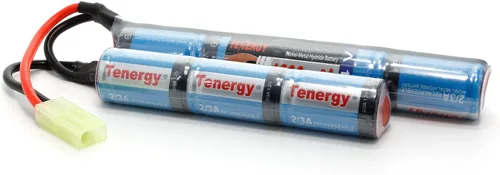 Miniatura 8 de Tenergy Batería NiMH Nunchuck de 8.4V 1600mAh y cargador compatible con conector Mini Tamiya y adaptador estándar Tamiya