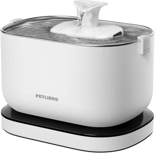 Miniatura 14 de PETLIBRO - Dockstream - Dispensador automático de agua potable para gatos, perros y mascotas, inalámbrico, que funciona con batería, con bomba