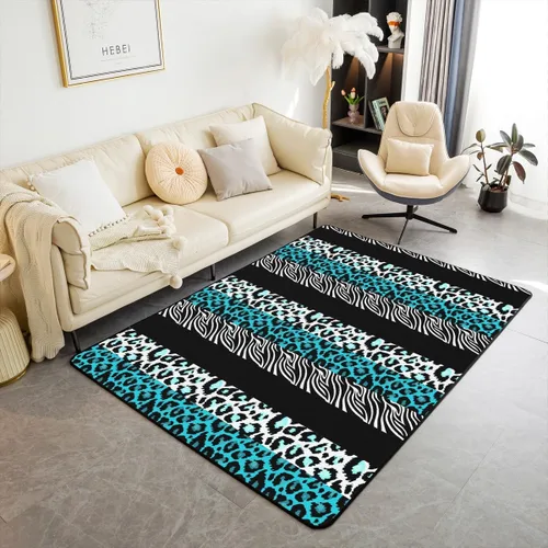 Miniatura 17 de jejeloiu Groovy Flower Area Rug 5x7 Polyester Retro Floral Boho Living Room Rugs 70S Hippie Groovy Flowers Bohemian Decor Carpet Psychedelic Floral