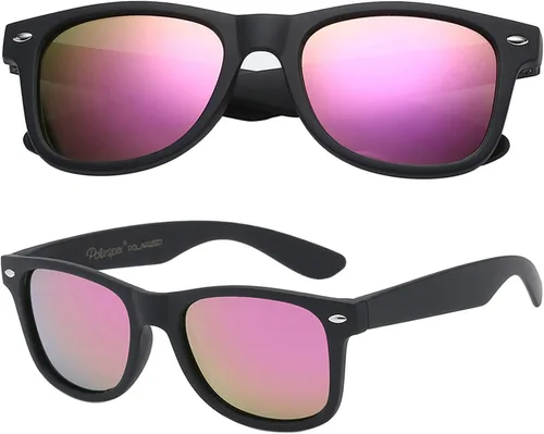 Miniatura 32 de PolarSpex - Lentes de sol para niños pequeños con protección UV – Lentes de sol polarizados irrompibles para niños y niñas de 2 a 8 años con estuche