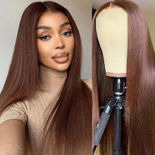 Miniatura 14 de SENSAIRUITE Peluca Rizada Ombré con Reflejos Rubio Miel Peluca con Diadema Cabello Humano 12 Pulgadas Onda Profunda Densidad 180% Pelucas