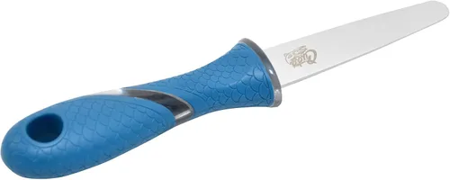 Miniatura 3 de Cuda 3 1/2" cuchillo de titanio unido Shucking, azul, (18182)