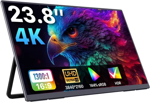 Miniatura 16 de Upperizon Monitor portátil de 16 pulgadas 2K QHD 2560X1600 145% sRGB 120Hz IPS HDR HDMI USB-C Monitor de viaje para laptop, MacBook, PC, Surface PS5