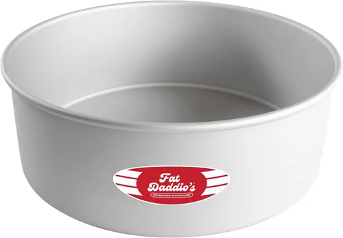 Miniatura 11 de Fat Daddio's PRD-1BOX Moldes Redondos para Pastel Mini Tier de Aluminio Anodizado para Una Caja de Mezcla, Juego de 3, Plateado