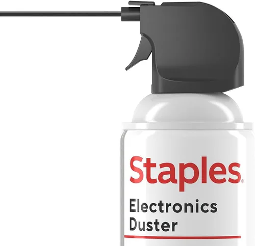 Miniatura 3 de Staples Plumeros de aire comprimido: aire enlatado para electrónica, teclados y dispositivos de oficina