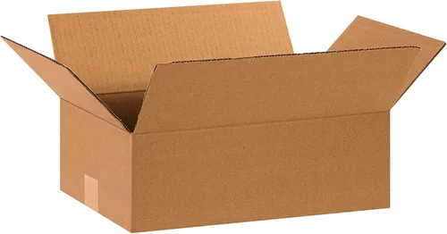 PARTNERS BRAND Cajas de cartón corrugado de 15 x 10 x 5, planas de 15 pulgadas de largo x 10 pulgadas de ancho x 5 pulgadas de alto, paquete de 25 |