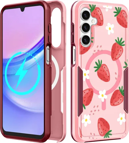 Miniatura 221 de Funda para Moto G 5G 2024 – Compatible con MagSafe para mujeres y niñas, bonita funda protectora magnética para teléfono, diseño femenino Kawaii