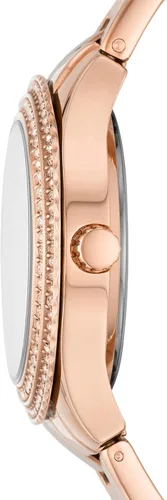 Miniatura 2 de Fossil Stella Mini reloj de cuarzo multifunción de acero inoxidable acentuado con cristal para mujer Stella ES5136 - Reloj de vestir de acero