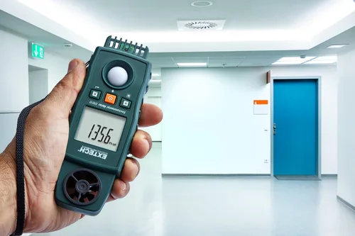 Miniatura 7 de Extech Medidor ambiental EN510 10 en 1: mide la velocidad del aire, la luz, el sonido, la temperatura, la humedad, el punto de rocío, la bombilla