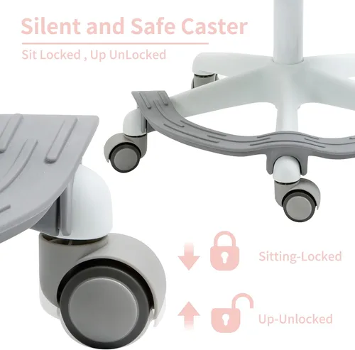 Miniatura 5 de HOMEFUN Silla de escritorio para niños, sillas de computadora con reposabrazos y reposapiés para niños y niñas, bonita malla ergonómica con altura
