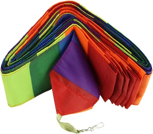Miniatura 4 de Super Nylon Stunt Tail Rainbow Accesorio Niños Juguete