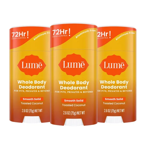 Miniatura 16 de Lume Desodorante para Todo el Cuerpo - Barra Sólida Suave - Control de Olor de 72 Horas - Sin Aluminio, Sin Bicarbonato de Sodio y Seguro