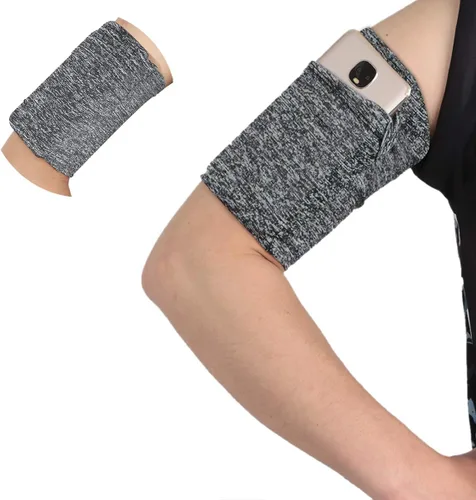 Miniatura 9 de 2 unidades pequeñas de fitness para teléfono celular para fitness, correr, brazo, bolsa para entrenamiento de fitness para iPhone 5 5S SE 6 6S 7 8