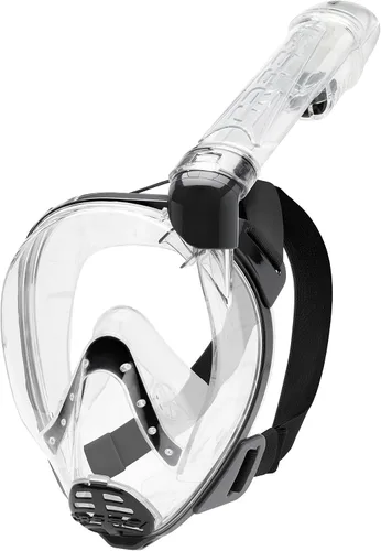 Miniatura 2 de Set de snorkel para adultos - Máscara de cara completa, vista amplia y clara, sistema antivaho - Respiración fácil: la seguridad es lo primero