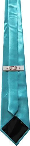 Miniatura 44 de Soophen corbata para hombre 3.75 pulgadas de color sólido
