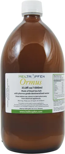 Ormus 33.8 Fl Oz - 33.8 fl oz | Orme concentrado | Probado por terceros | Minerales atómicos | Heiltropfen®