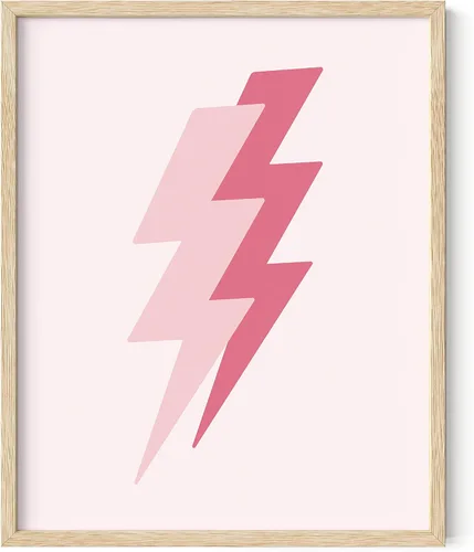 Miniatura 76 de Haus & Hues - Póster rosa con impresión de guepardo para decoración de pared de habitación, decoración artística para pared, sin marco, diseño