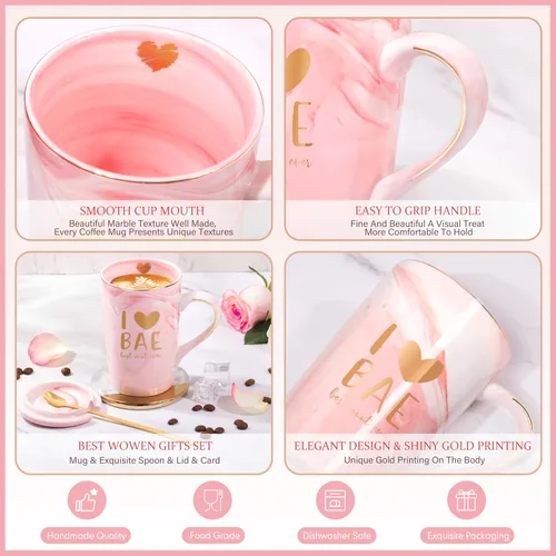 Miniatura 5 de ShinnyWis Regalos de cumpleaños para la mejor tía de sobrino, sobrina, regalo de San Valentín para tías Rosa