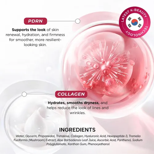 Miniatura 7 de Clear Beauty Suero para ojos con ADN de salmón PDRN y colágeno, dermatológicamente probado, antienvejecimiento, cuidado de la piel coreano, rodillo