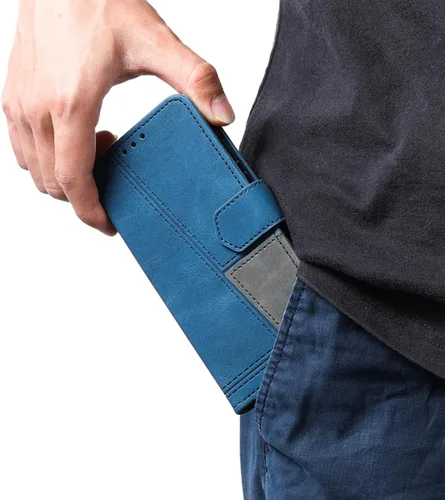 Miniatura 4 de Funda compatible con Huawei Nova 10 Pro, piel sintética, con soporte de piel sintética compatible con Huawei Nova 10 Pro GLA-AL00 GLA-LX1 con cierre