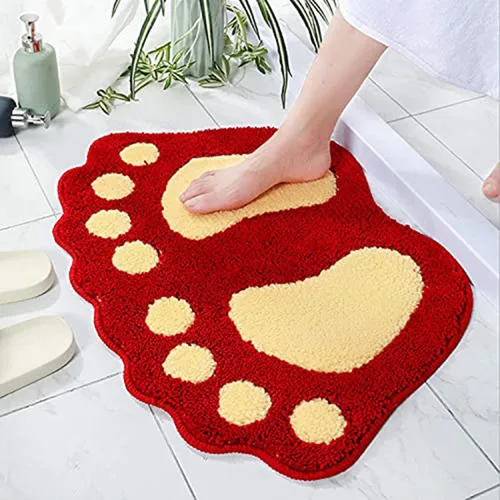 Miniatura 20 de Alfombras de baño, absorbentes de agua, antideslizantes, para usar en el baño, ducha, habitación, etc. Tapete de baño de microfibra suave, lavable a