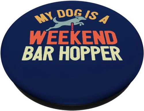 Miniatura 2 de Dog Agility Bar Jump - Pun Dog Agility PopSockets Adhesive PopGrip