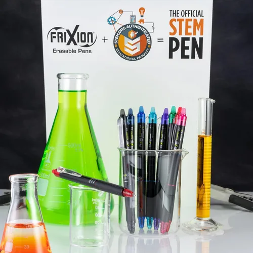 Miniatura 9 de Pilot FriXion Synergy Clicker - Bolígrafos de tinta de gel borrables, retráctiles, borrables, punta extrafina de 0.020 in, paquete de 14