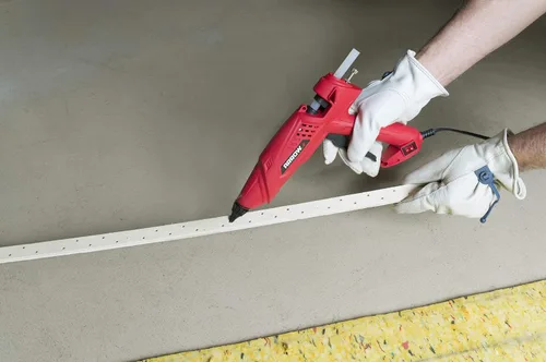 Miniatura 11 de Arrow Fastener Pistola de pegamento termofusible eléctrica profesional de 300 vatios para manualidades, construcción y madera, transparente