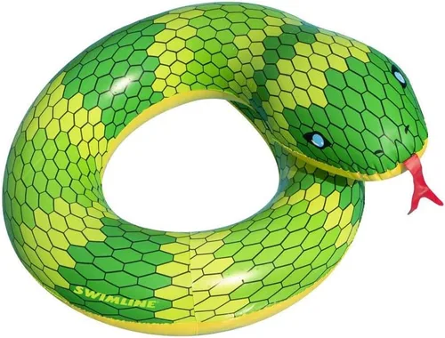 Miniatura 15 de Swimline Anillo de Piscina Azul XL Jumbo – Flotador de Descanso Inflable con Diseño Divertido para Adultos y Adolescentes – Anillo de Vinilo Anillo