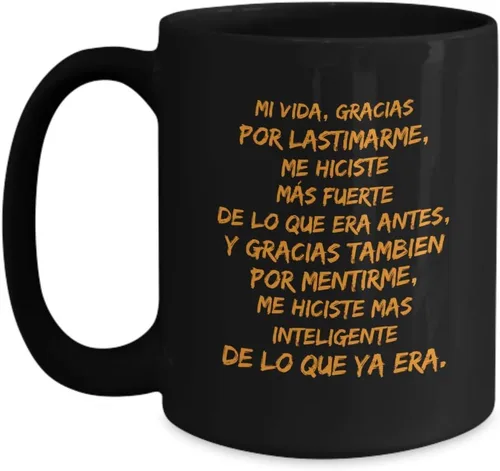 Miniatura 3 de Regalo para amigos Taza de café para hermanos Perfecto regalo para navidad, graduados, profesionales y estudiantes Vaso con afirmaciones