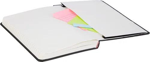 Miniatura 6 de Amazon Basics Cuaderno clásico con rayas, 240 páginas, tapa dura, 5 x 8.25 pulgadas, color negro