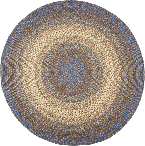 Miniatura 25 de Rhody Rug Easy Living EL33 Taupetone - Alfombra ovalada trenzada de 4 x 6 pies, decoración del hogar, tapete para piso o dormitorio, de fácil
