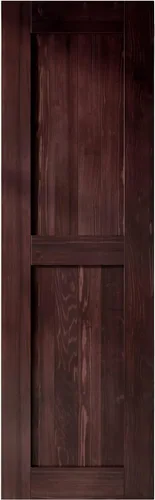 Miniatura 19 de Homacer Puerta de granero de madera maciza de 34 pulgadas de ancho x 84 pulgadas de alto x 1-3/8 pulgadas de profundidad, acabado y sin ensamblar