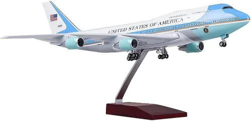 Miniatura 12 de ANTSIR Concorde - Modelo de avión fundido a presión, jet supersónico de metal a escala 1/400, réplica F-BVFB, regalo coleccionable para entusiastas