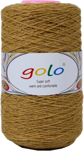Miniatura 17 de golo Hilo de cono de lana para tejer 8.8oz 400yd 100% hilo de lana para tejer a mano 401-Blanco