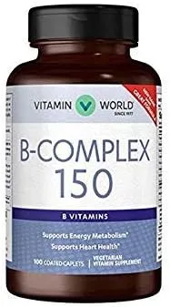 Complejo B 150 B- Vitaminas 100 cápsulas recubiertas