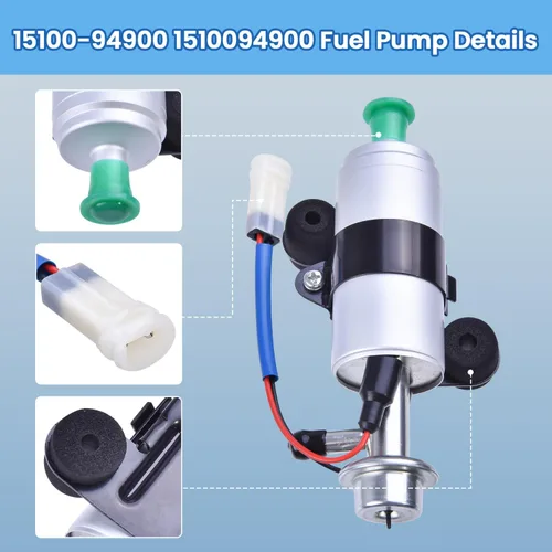 Miniatura 5 de Bomba de combustible 15100-94900 para Suzuki 4 tiempos fuera de borda DF350T DF250T DF250 DF225 DF200T todos los años para 1987-2001 DT115 DT140