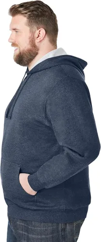 Miniatura 4 de KingSize - Sudadera con capucha, sin botones, para hombre