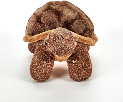 Miniatura 2 de The Petting Zoo - Peluche de tortuga de granja, regalos para niños, animales de granja salvajes, juguete de peluche de tortuga de 9 pulgadas