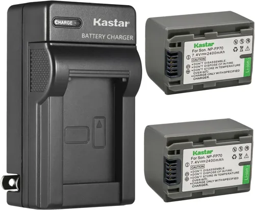 Miniatura 5 de Kastar Cargador de batería de pared de CA NP-FP70 / FP71 para Sony DCR-HC94, DCR-HC96, DCR-SR30, DCR-SR40, DCR-SR50, DCR-SR60, DCR-SR70, DCR-SR80