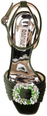 Miniatura 6 de Badgley Mischka Sandalias Nixie Peep Toe Stiletto para mujer