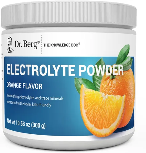 Miniatura 10 de Dr. Berg Zero Sugar Hydration Keto Electrolyte Powder - Mejorado con 1000 mg de potasio y sal rosa real del Himalaya (no sal de mesa) – Suplemento